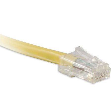 Cat6 Yellow 50Ft No Boot Patch Cable